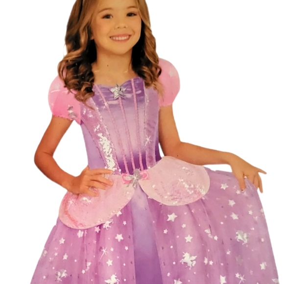 NWT Unicorn Princess Costume Party Dress with Unicorn Headband - Picture 3 of 5